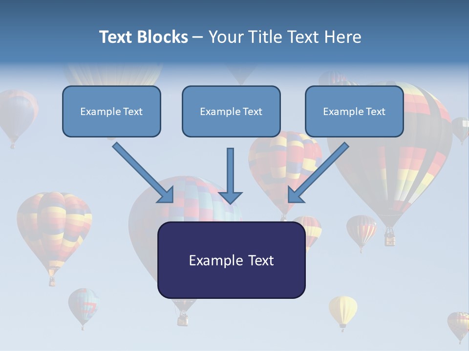 Hd Hot Air Balloon PowerPoint Template