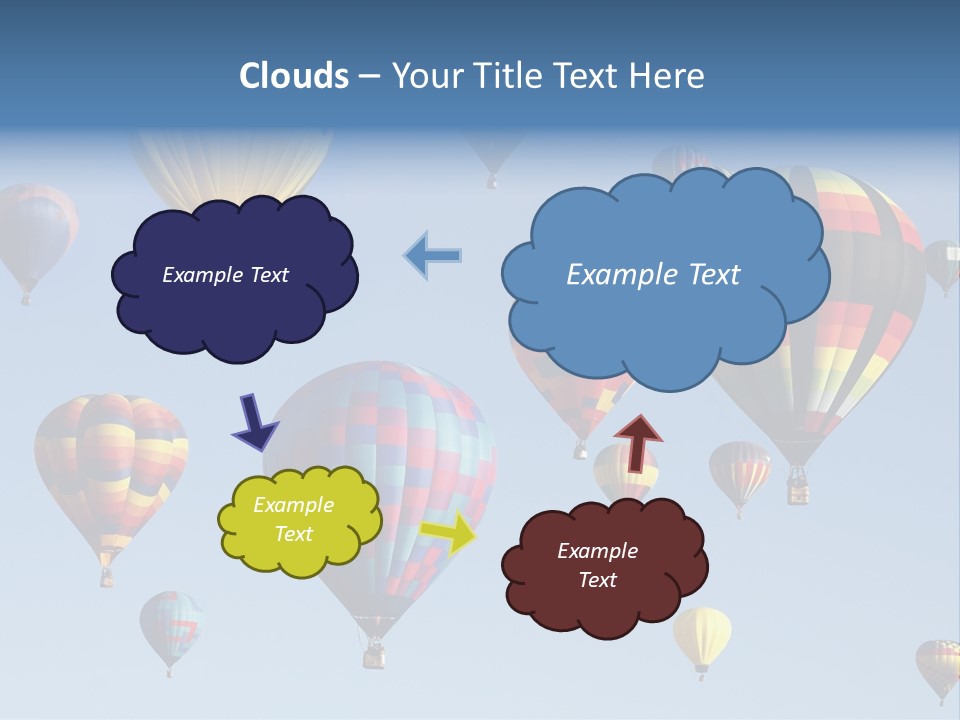 Hd Hot Air Balloon PowerPoint Template