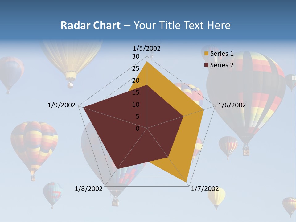 Hd Hot Air Balloon PowerPoint Template
