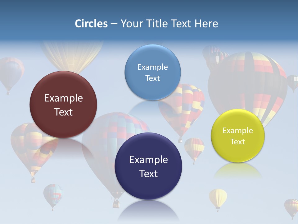 Hd Hot Air Balloon PowerPoint Template