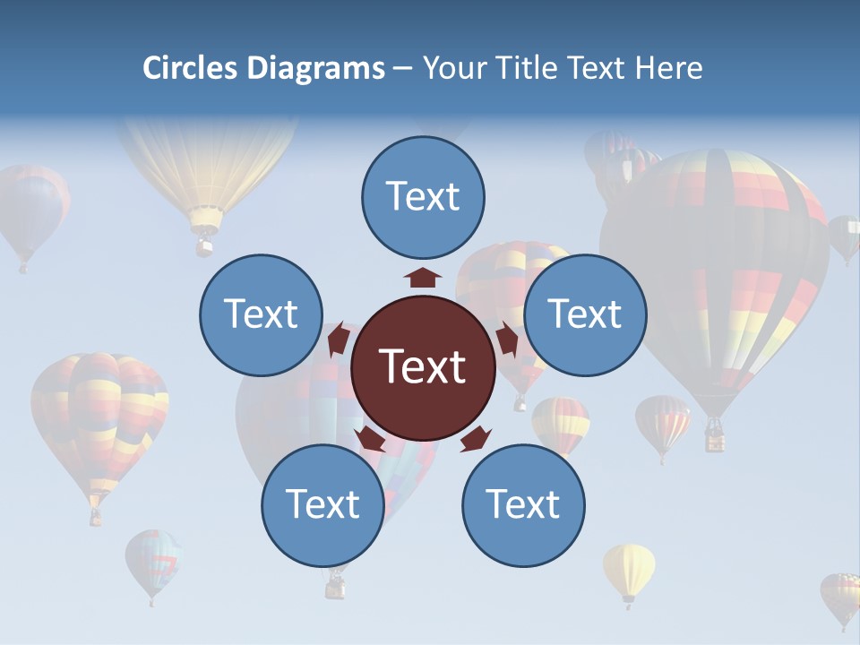 Hd Hot Air Balloon PowerPoint Template