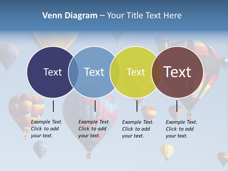 Hd Hot Air Balloon PowerPoint Template
