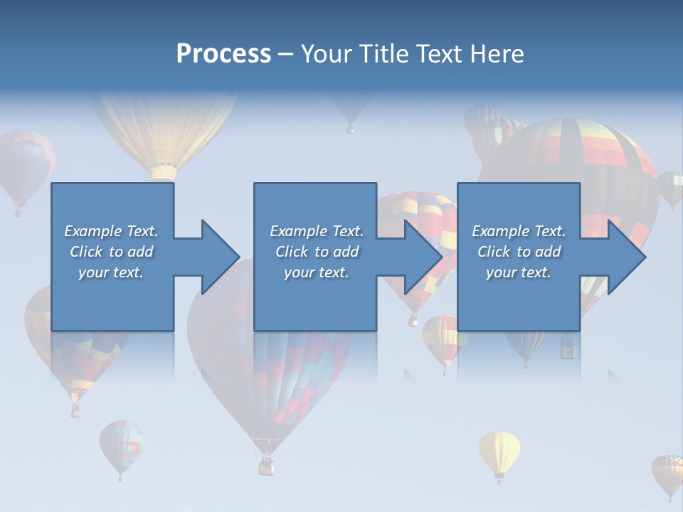 Hd Hot Air Balloon PowerPoint Template