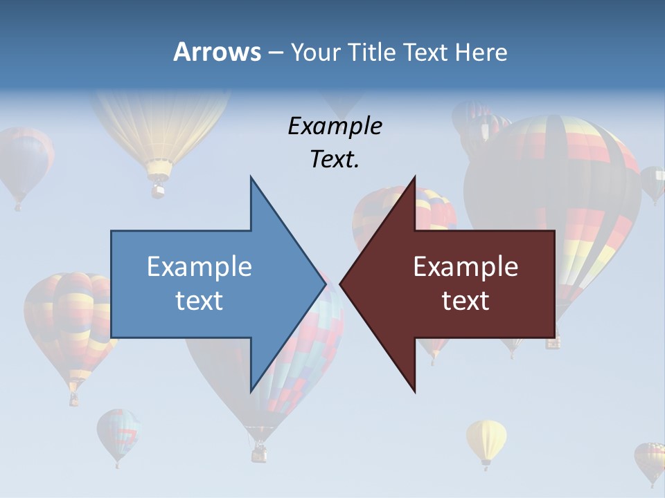 Hd Hot Air Balloon PowerPoint Template