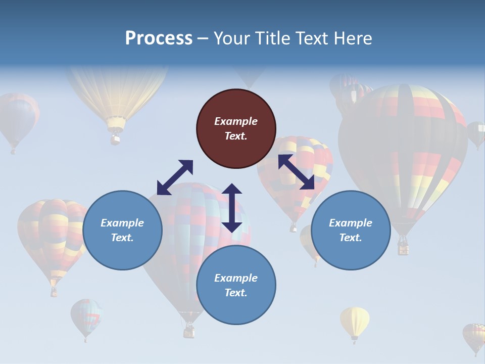 Hd Hot Air Balloon PowerPoint Template
