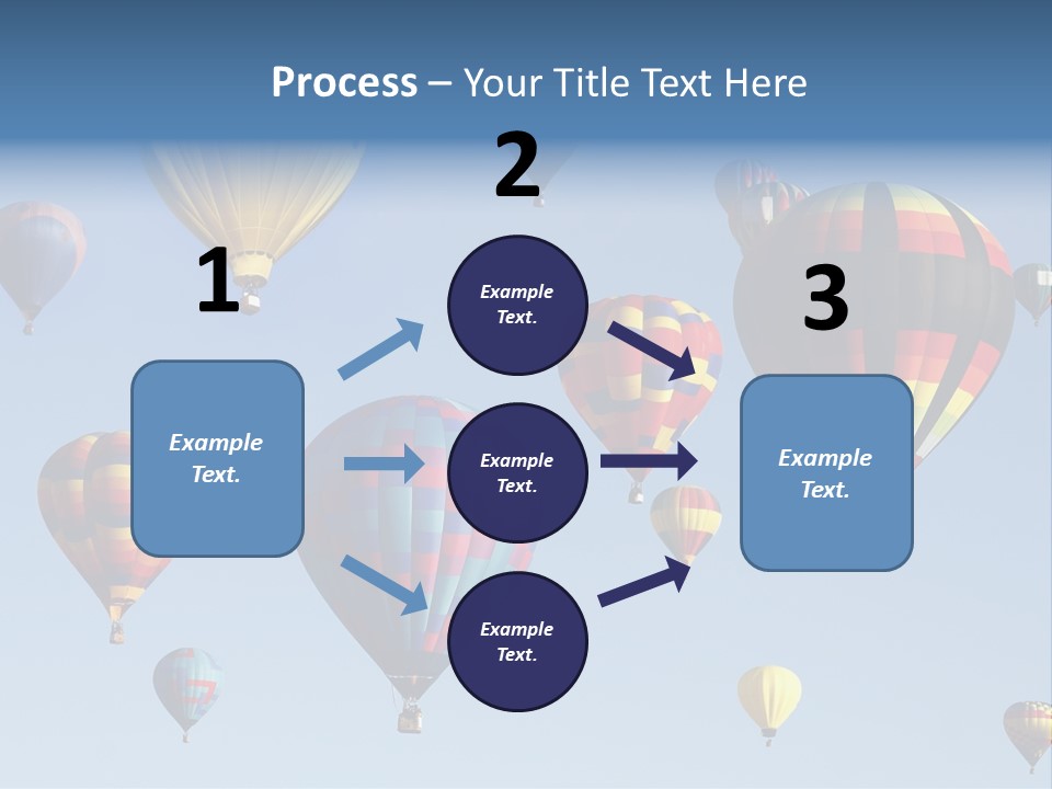 Hd Hot Air Balloon PowerPoint Template