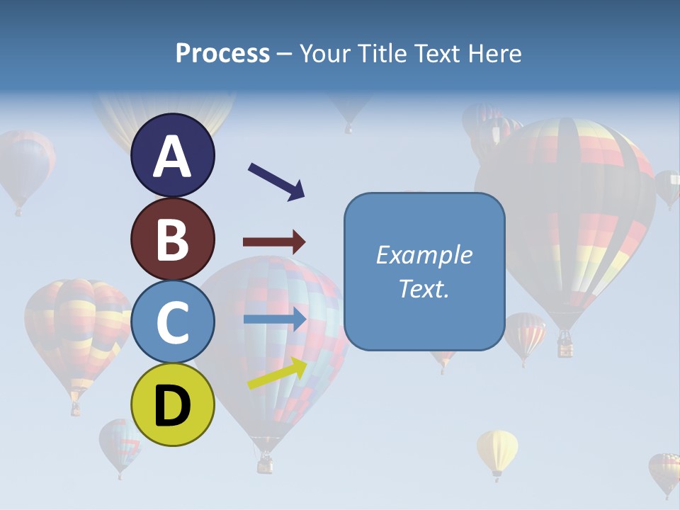 Hd Hot Air Balloon PowerPoint Template