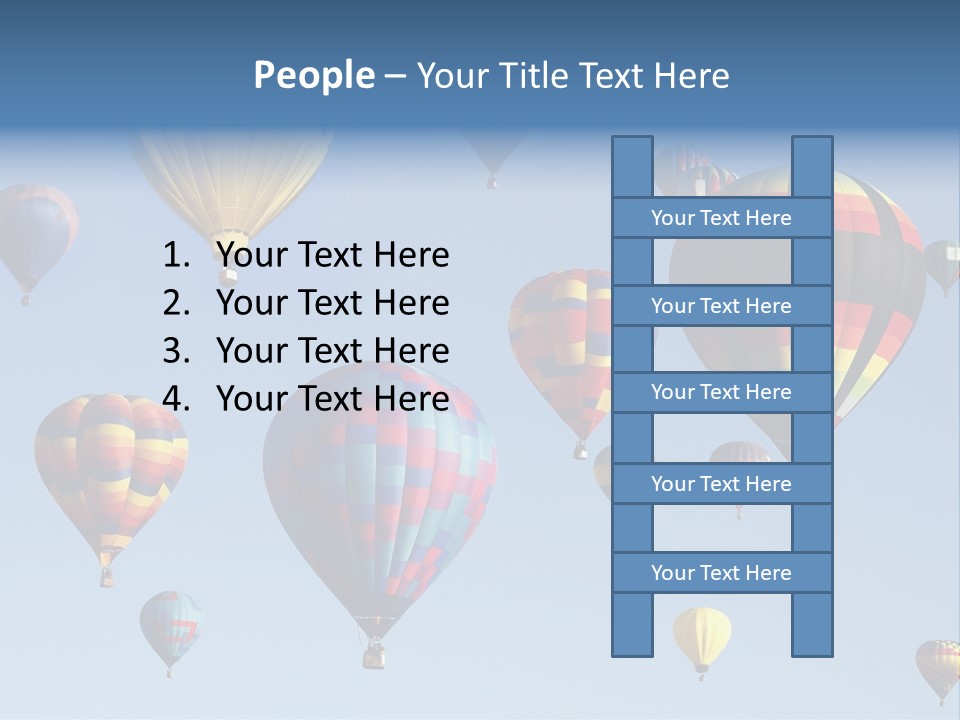 Hd Hot Air Balloon PowerPoint Template