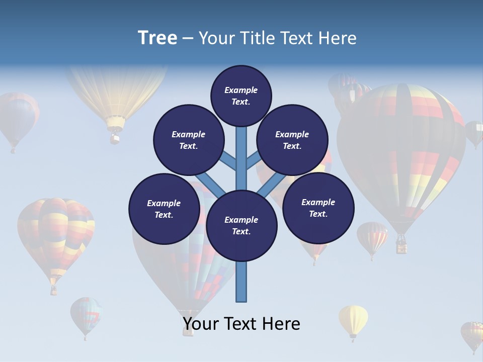 Hd Hot Air Balloon PowerPoint Template