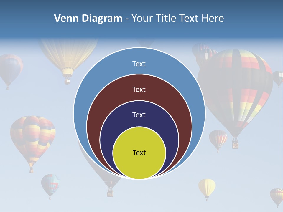 Hd Hot Air Balloon PowerPoint Template