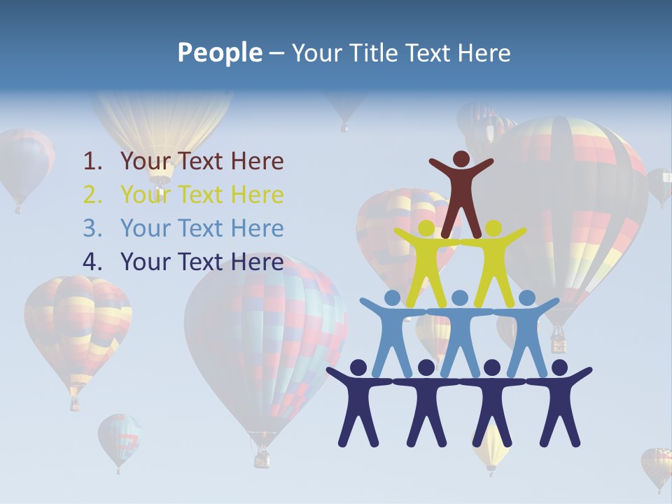 Hd Hot Air Balloon PowerPoint Template