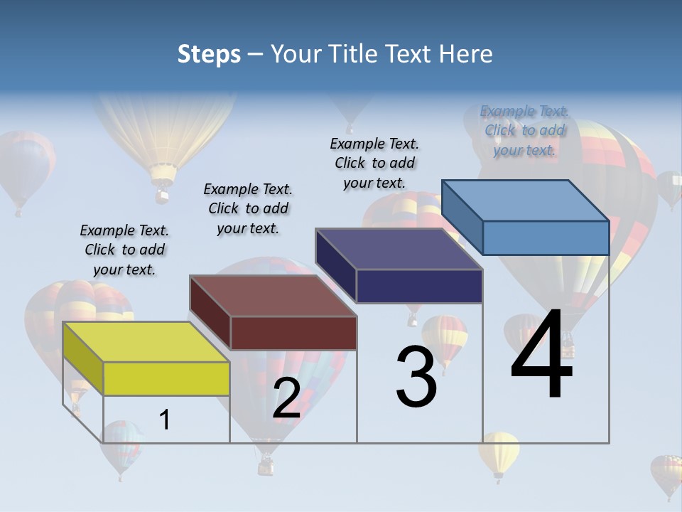 Hd Hot Air Balloon PowerPoint Template