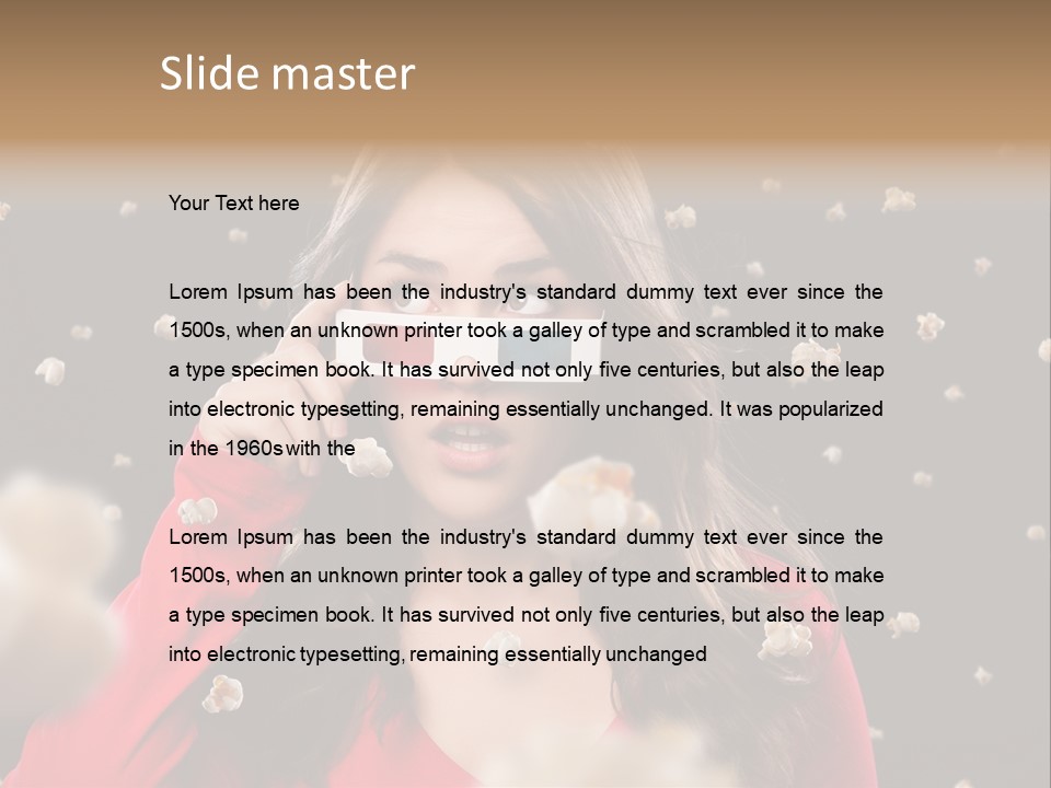 Experience Cinema PowerPoint Template