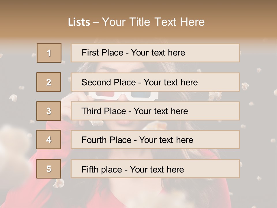 Experience Cinema PowerPoint Template