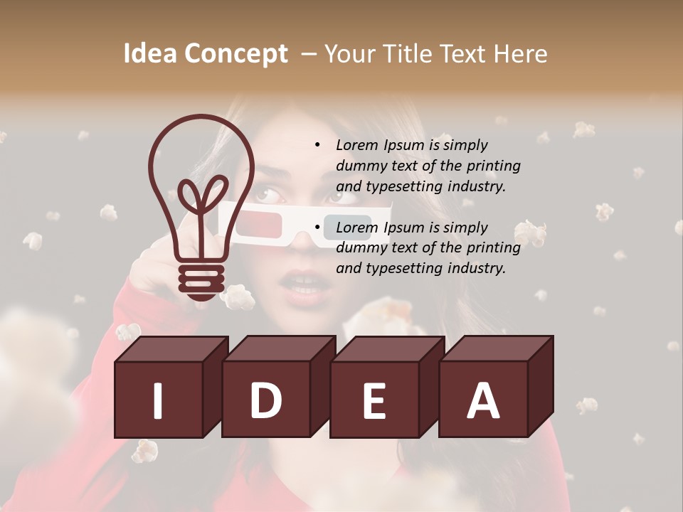 Experience Cinema PowerPoint Template