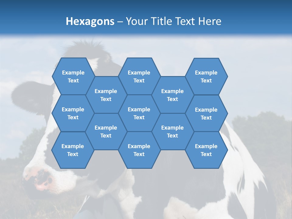 White Head Standing PowerPoint Template