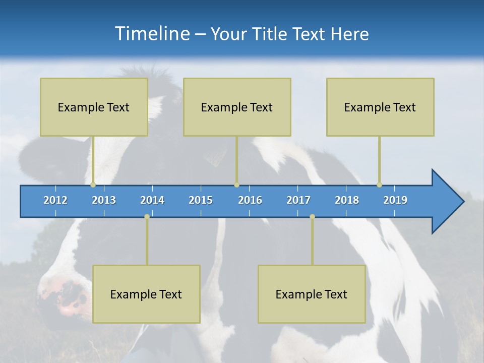 White Head Standing PowerPoint Template