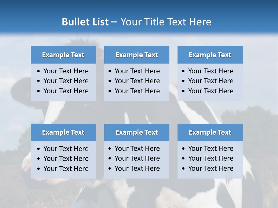 White Head Standing PowerPoint Template