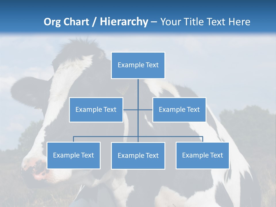 White Head Standing PowerPoint Template
