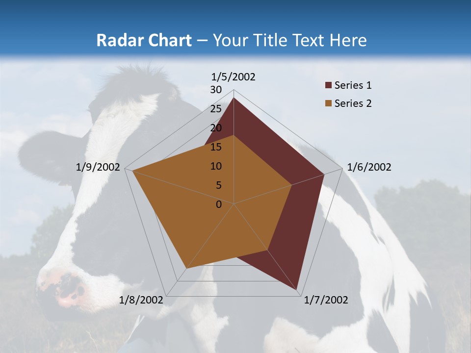 White Head Standing PowerPoint Template