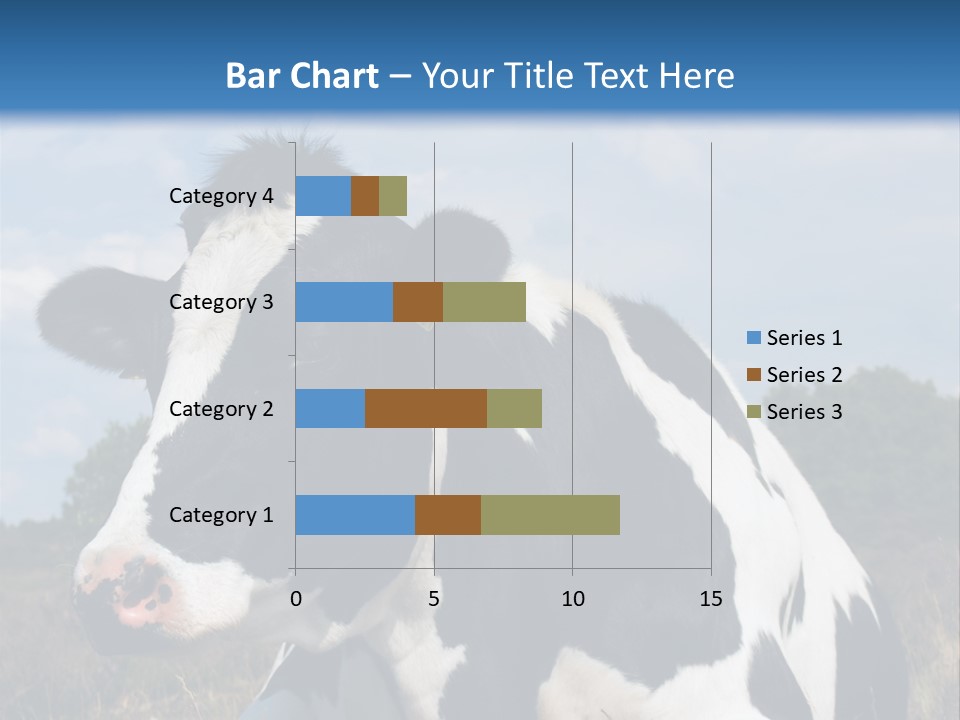 White Head Standing PowerPoint Template