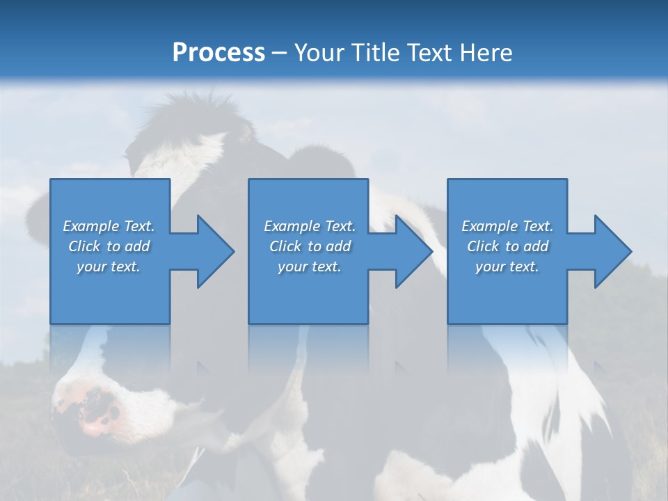 White Head Standing PowerPoint Template