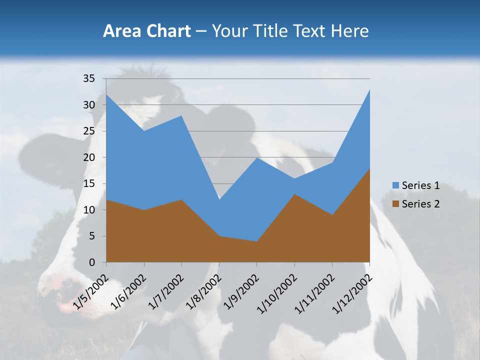White Head Standing PowerPoint Template