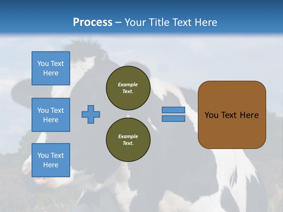 White Head Standing PowerPoint Template