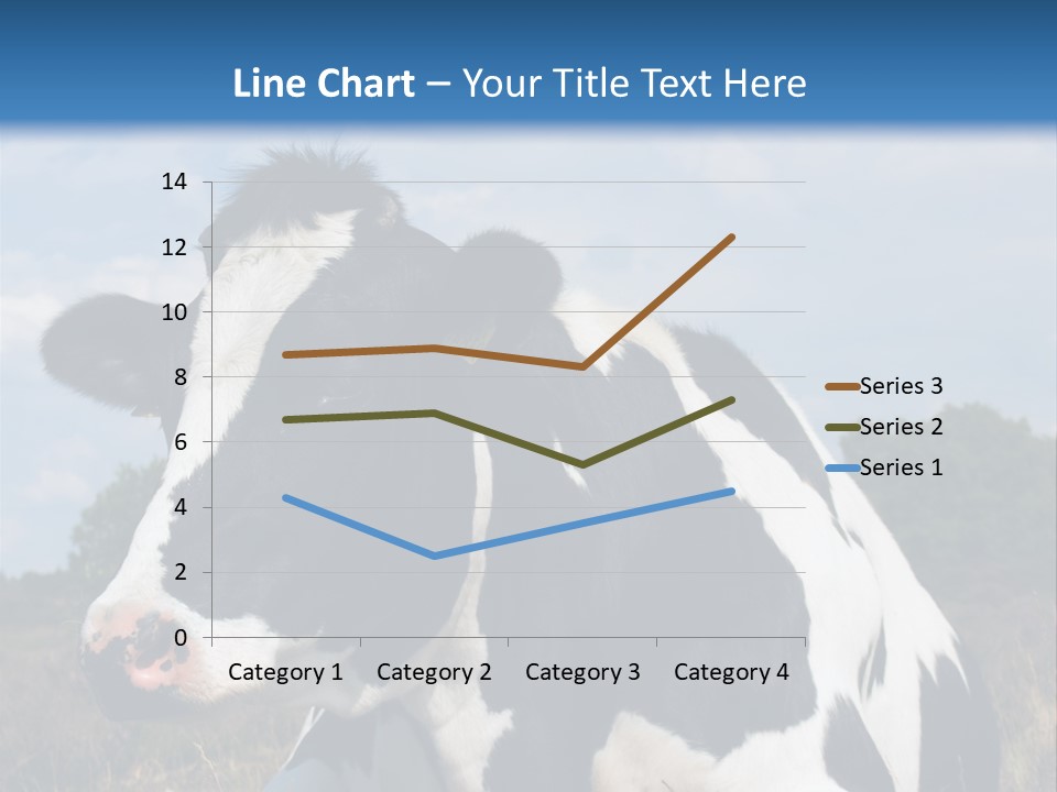 White Head Standing PowerPoint Template