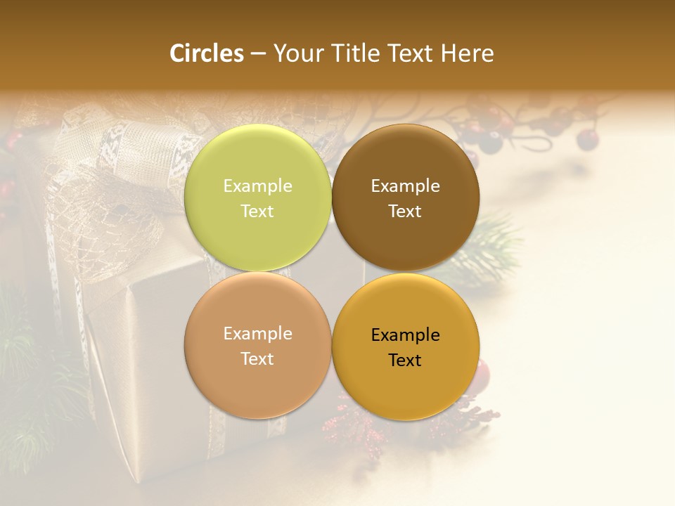 Mobile Wallpapers Christmas PowerPoint Template