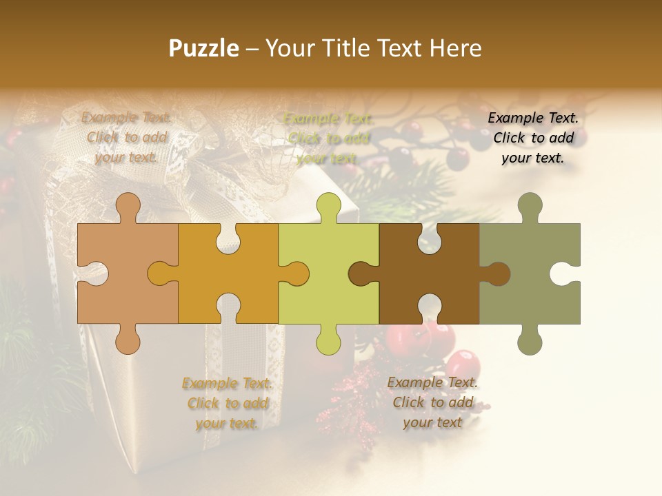 Mobile Wallpapers Christmas PowerPoint Template