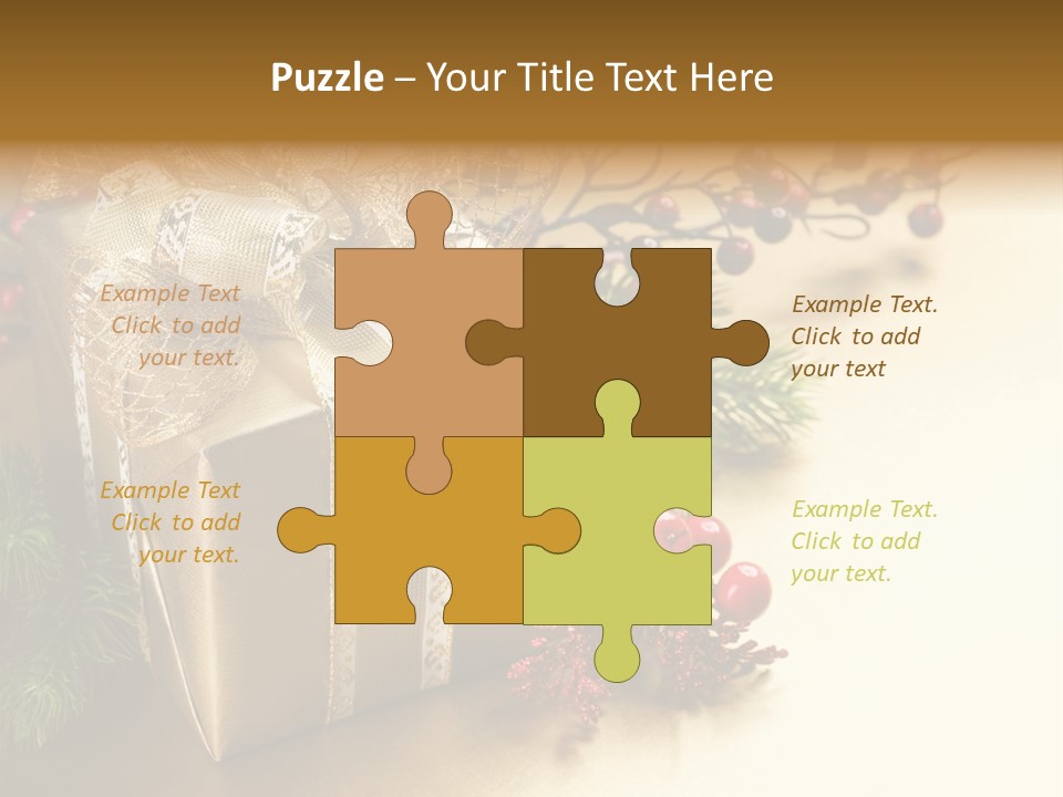 Mobile Wallpapers Christmas PowerPoint Template