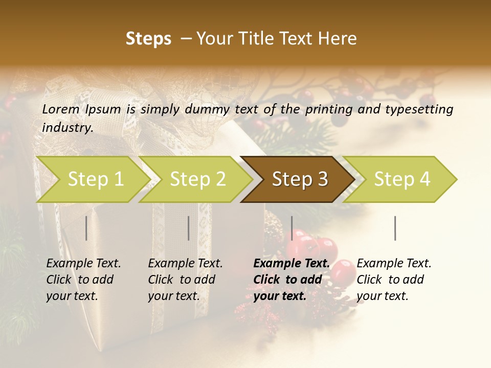 Mobile Wallpapers Christmas PowerPoint Template