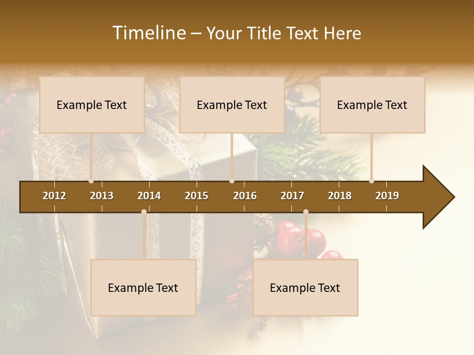 Mobile Wallpapers Christmas PowerPoint Template