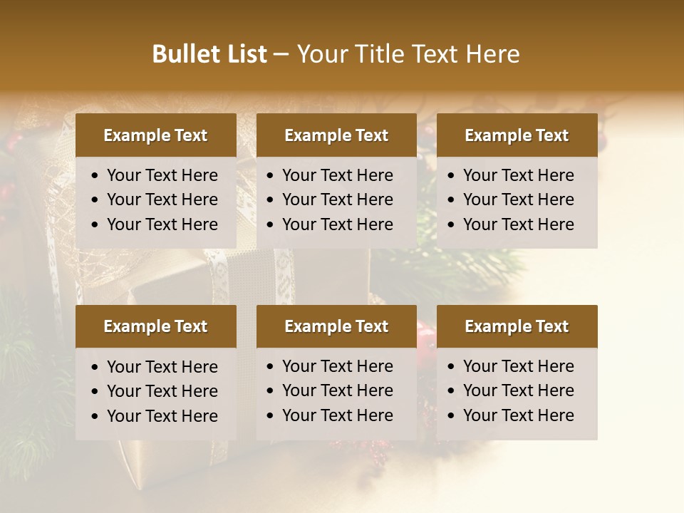 Mobile Wallpapers Christmas PowerPoint Template