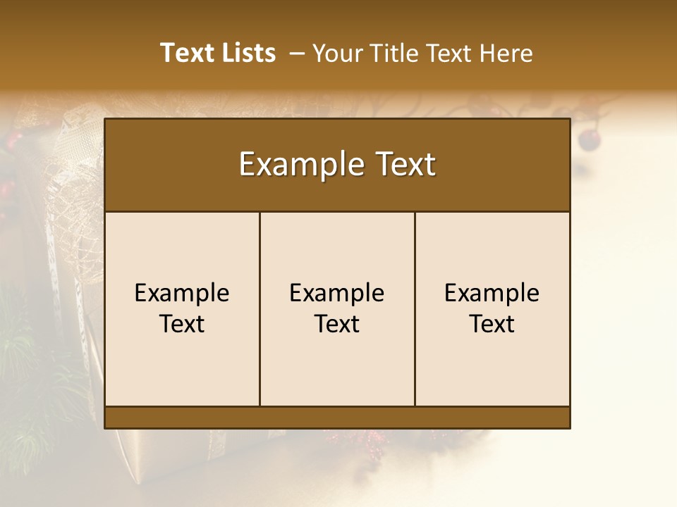Mobile Wallpapers Christmas PowerPoint Template