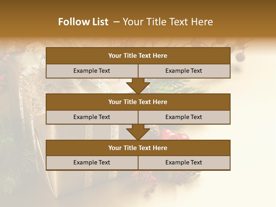 Mobile Wallpapers Christmas PowerPoint Template