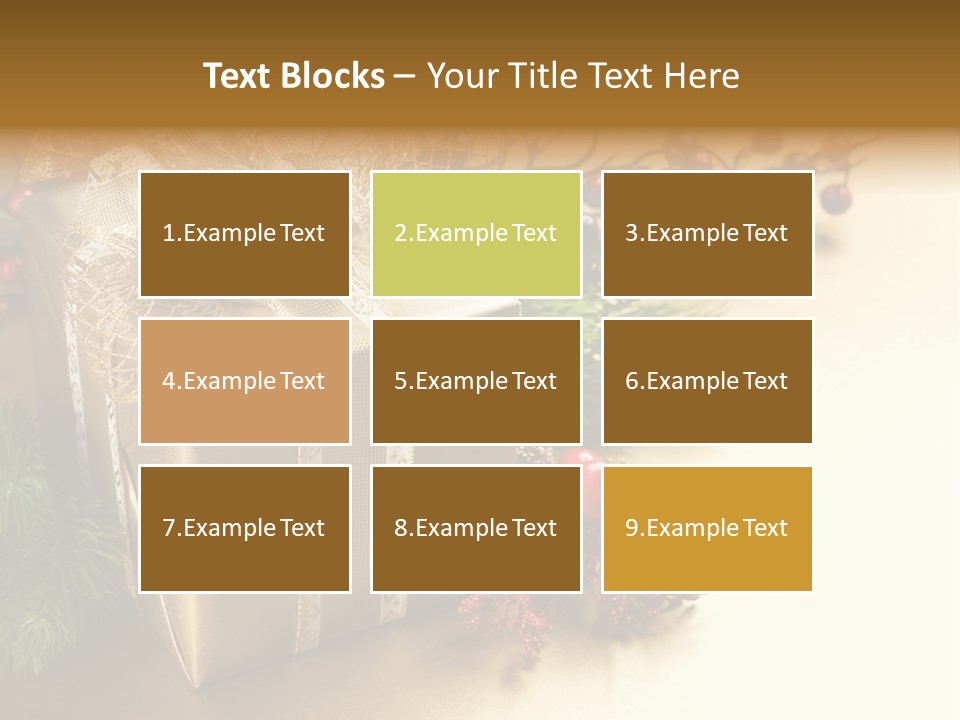Mobile Wallpapers Christmas PowerPoint Template