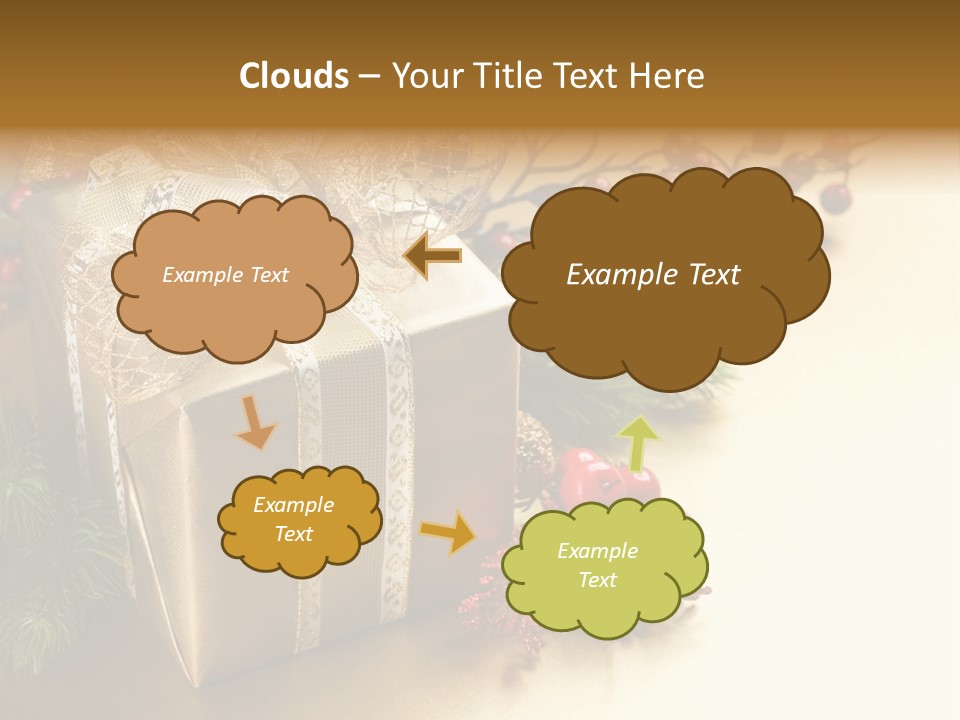 Mobile Wallpapers Christmas PowerPoint Template