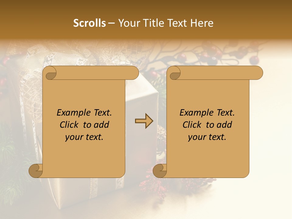 Mobile Wallpapers Christmas PowerPoint Template