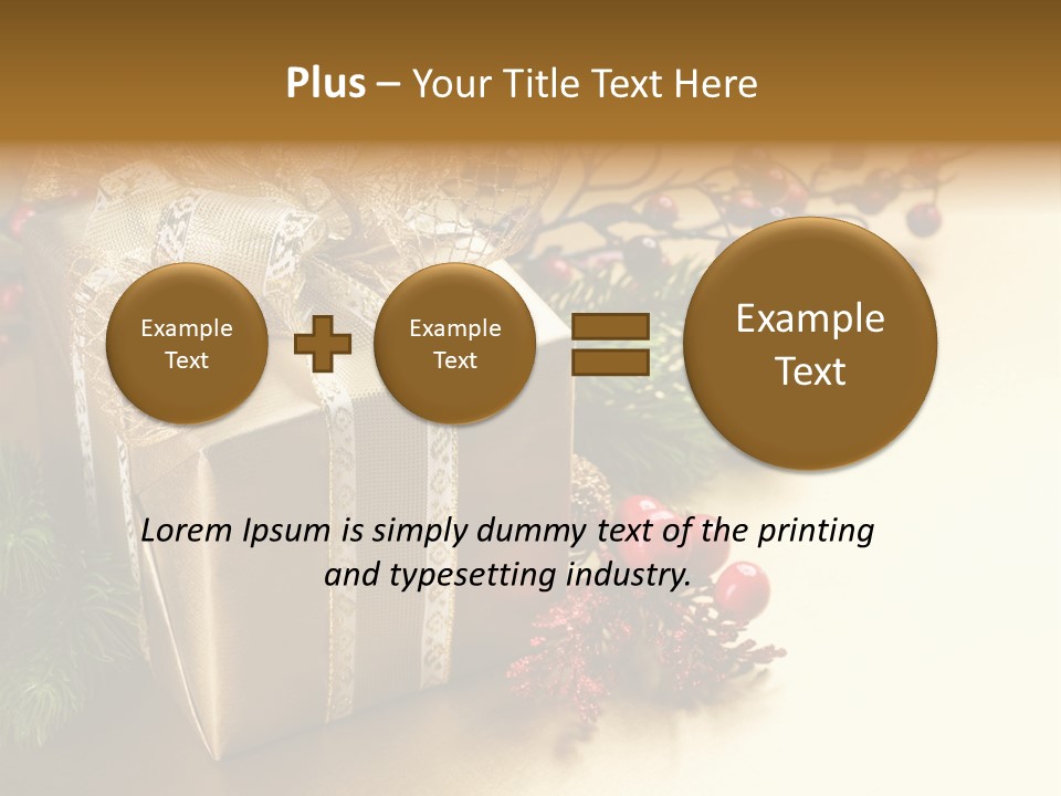 Mobile Wallpapers Christmas PowerPoint Template