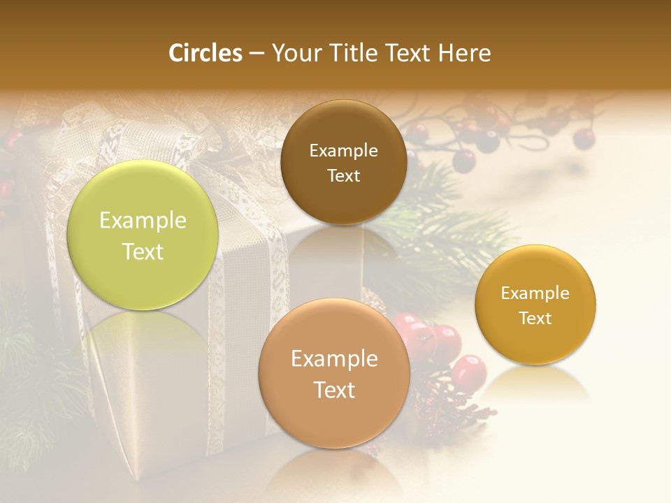 Mobile Wallpapers Christmas PowerPoint Template