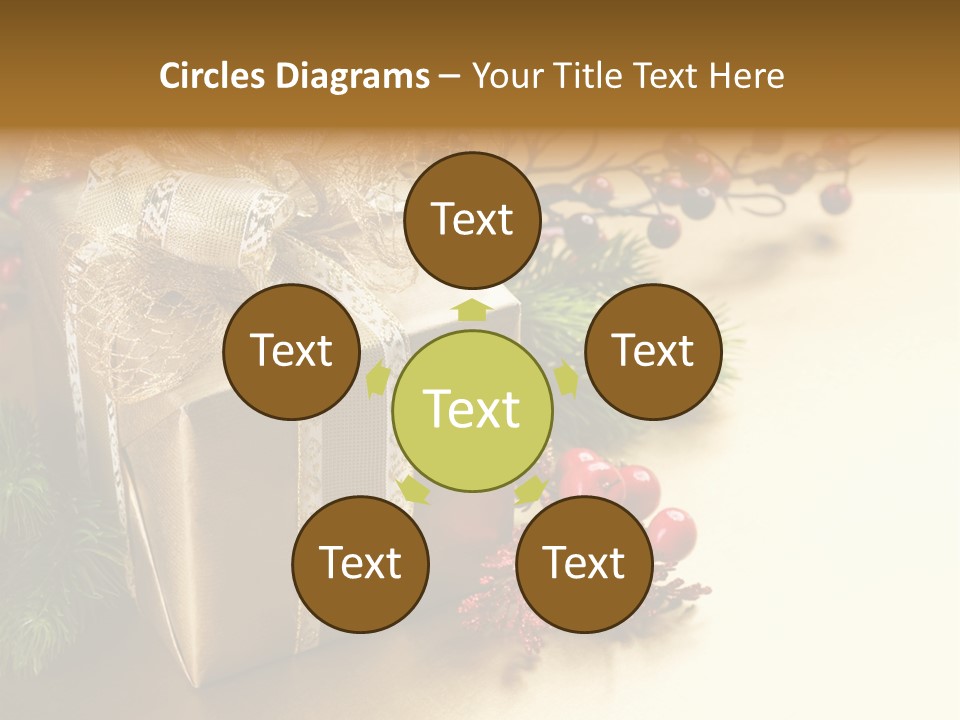 Mobile Wallpapers Christmas PowerPoint Template