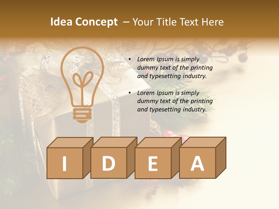 Mobile Wallpapers Christmas PowerPoint Template