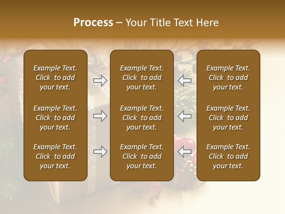 Mobile Wallpapers Christmas PowerPoint Template