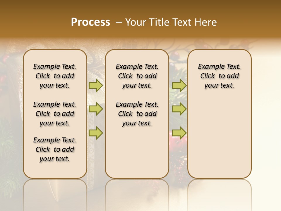 Mobile Wallpapers Christmas PowerPoint Template