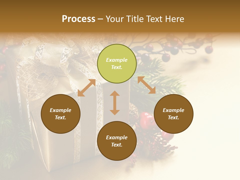 Mobile Wallpapers Christmas PowerPoint Template