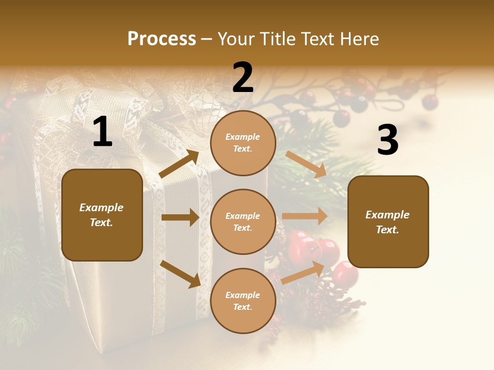 Mobile Wallpapers Christmas PowerPoint Template