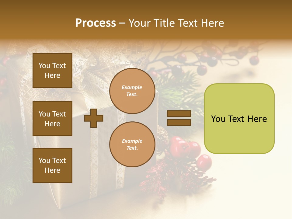 Mobile Wallpapers Christmas PowerPoint Template