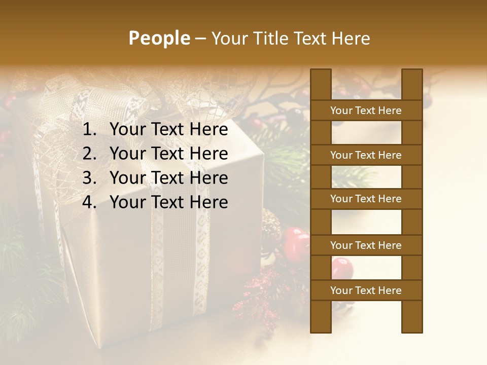 Mobile Wallpapers Christmas PowerPoint Template